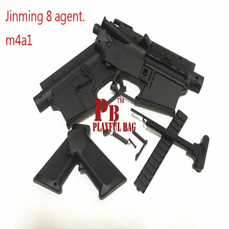 Playful bag Outdoor Sports enthusiasts accessories jin Ming 8 generation of water pistol modified accessories nylon casing OA04