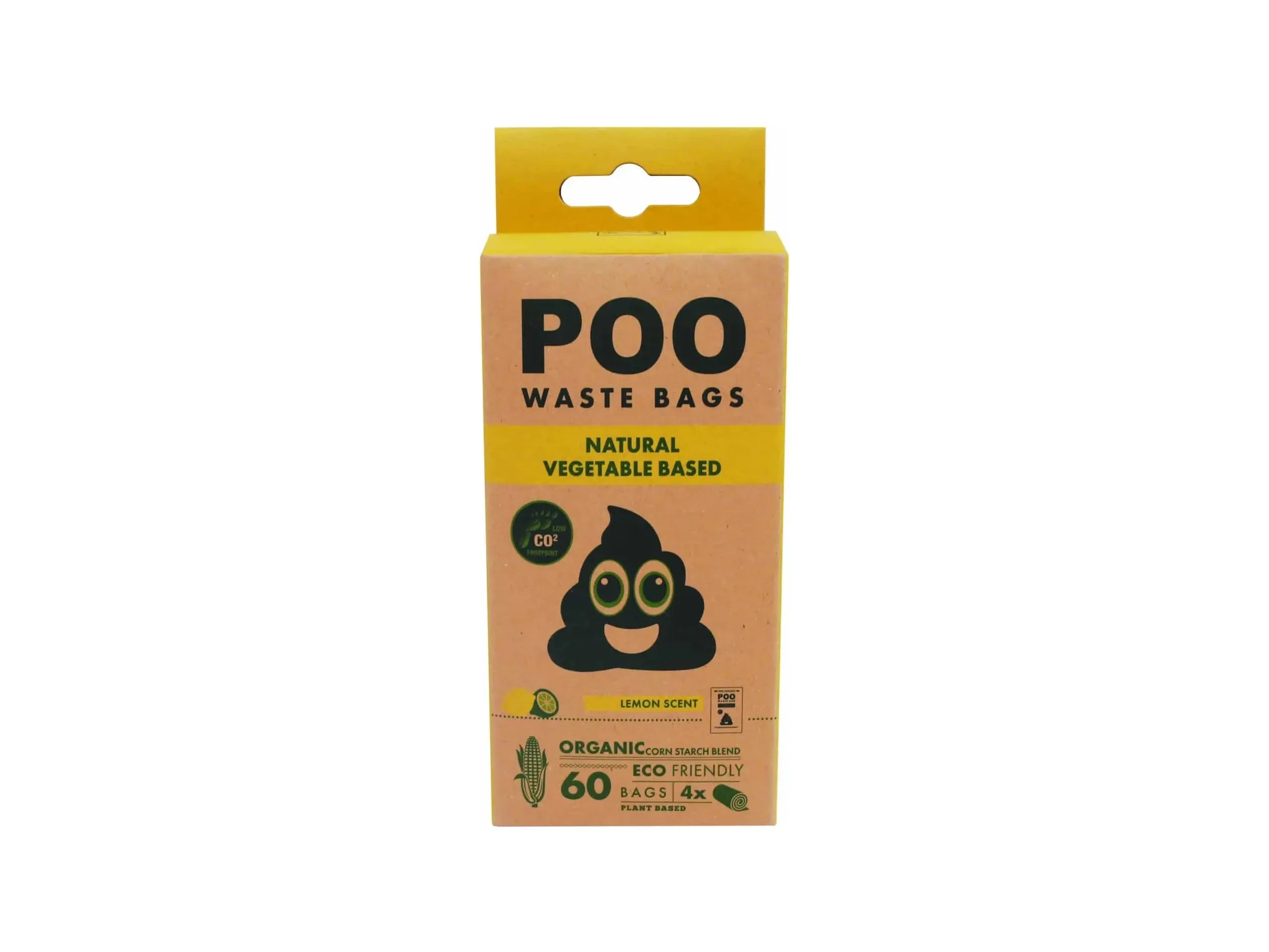 POO Dog Waste Bags (60 bags)