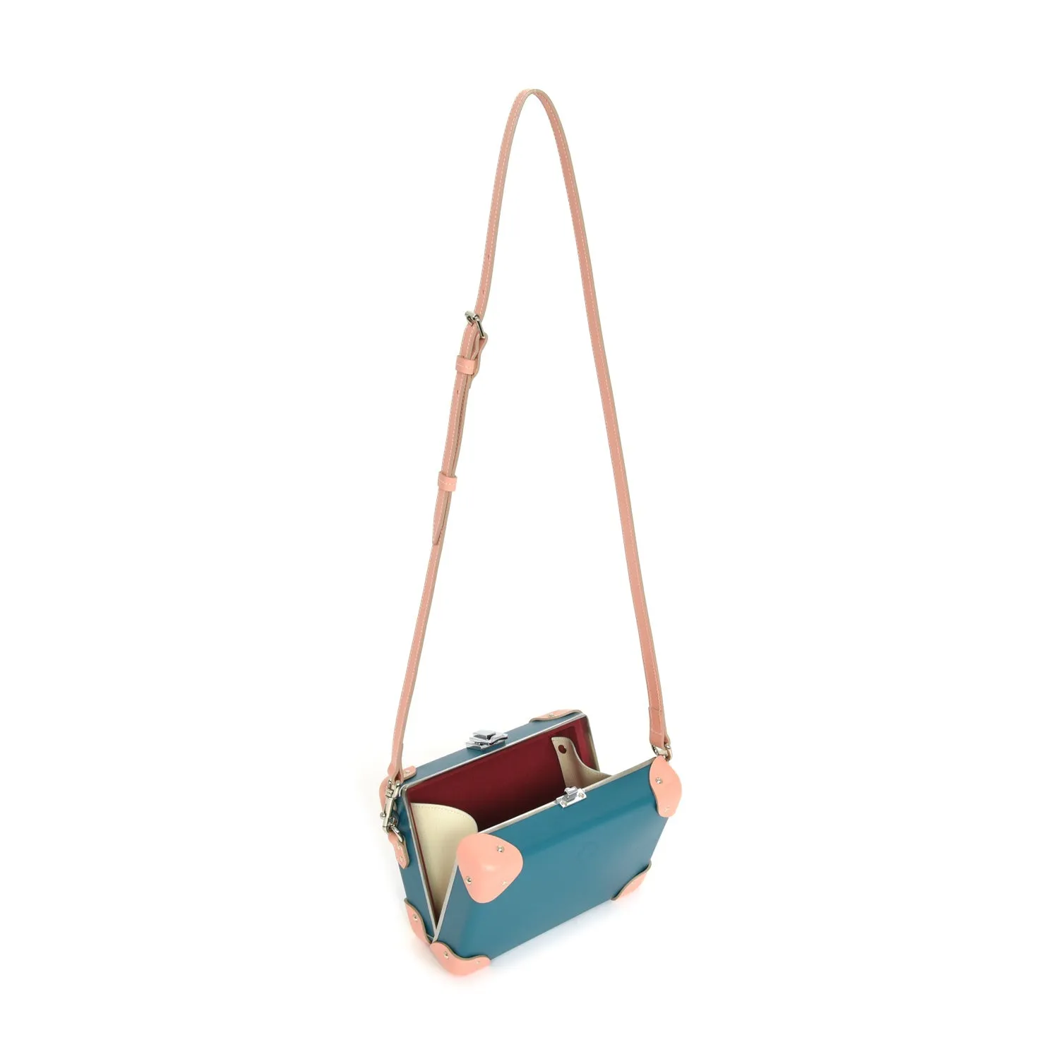 Pop · Miniature Case | Peacock Blue/Desert Rose