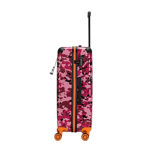 Premium Quality ABS Hard Shell Urban Camouflage Print Spinner Suitcase with Built in Lock - 26 Inch