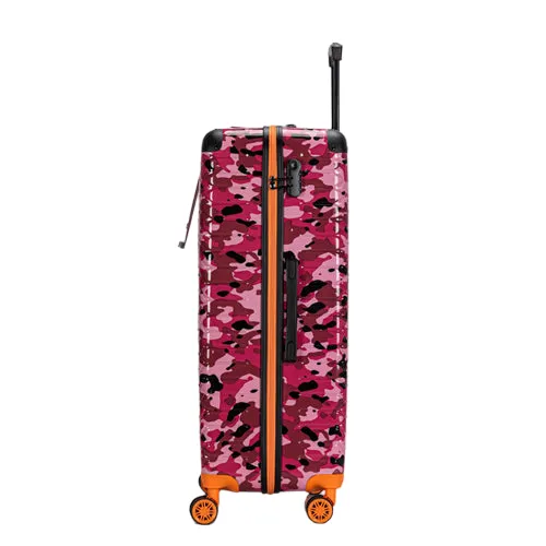 Premium Quality ABS Hard Shell Urban Camouflage Print Spinner Suitcase with Built in Lock - 26 Inch