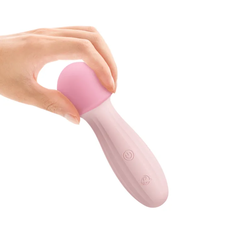 Pretty Love Mushroom Rechargeable Wand Vibrator 13cm