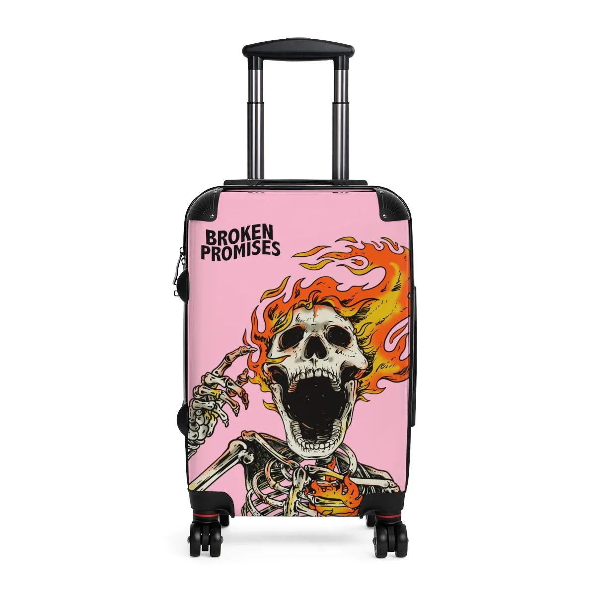 Pyromaniac Suitcase Pink