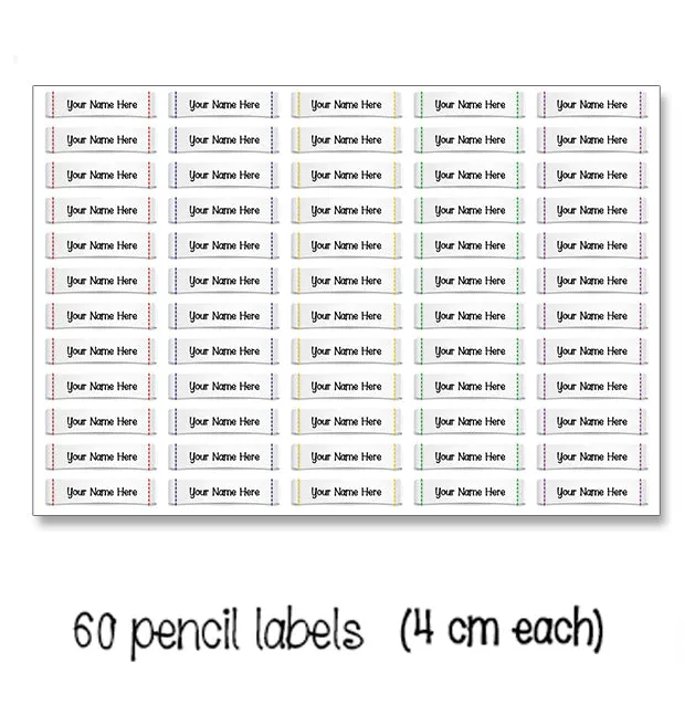 ""Football" school labels packs