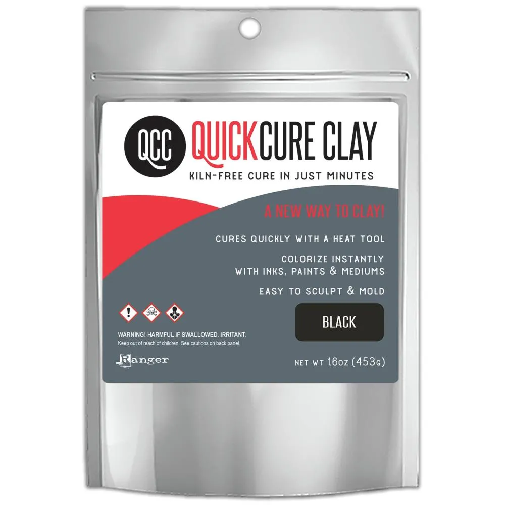 Ranger Quick Cure Clay 16oz Black*