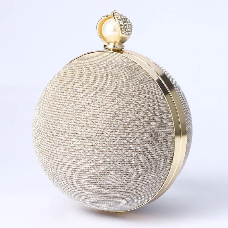 Retro Round Pearl Bag