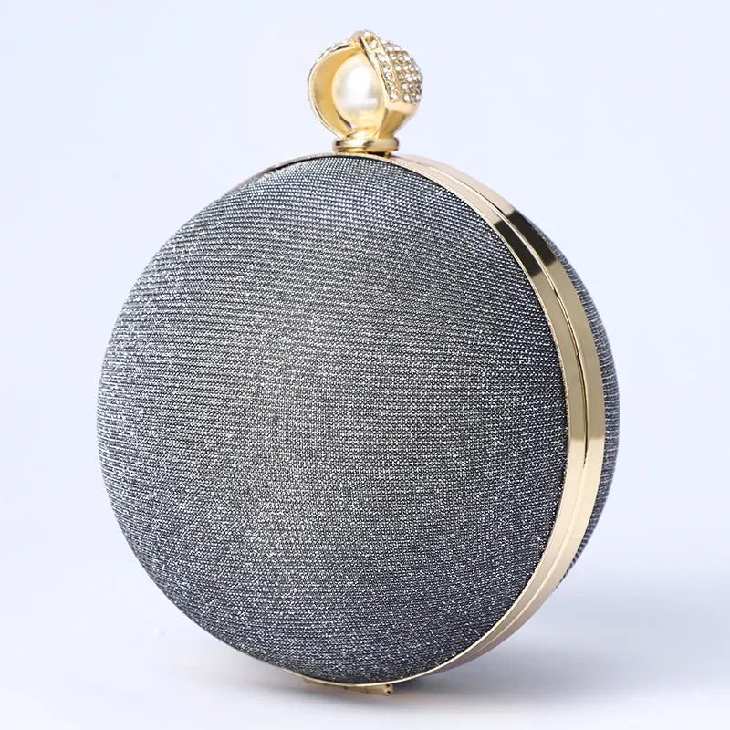 Retro Round Pearl Bag