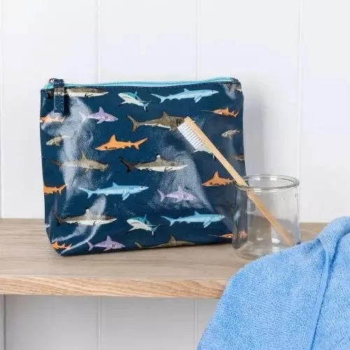 Rex London Sharks Children's Wash Bag