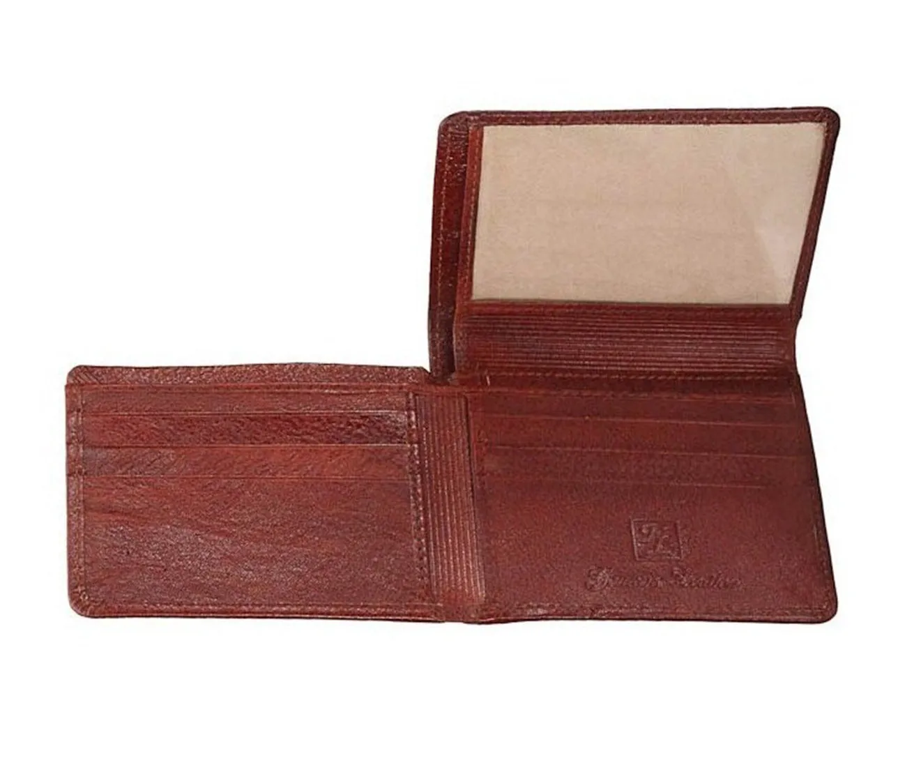 RL Top grain double sided wallet