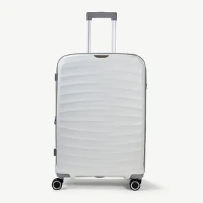 Rock Sunwave Expandable Spinner Medium Suitcase 66cm - White