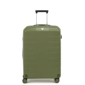 Roncato Box Young Medium 69cm Hardsided Spinner Suitcase Green