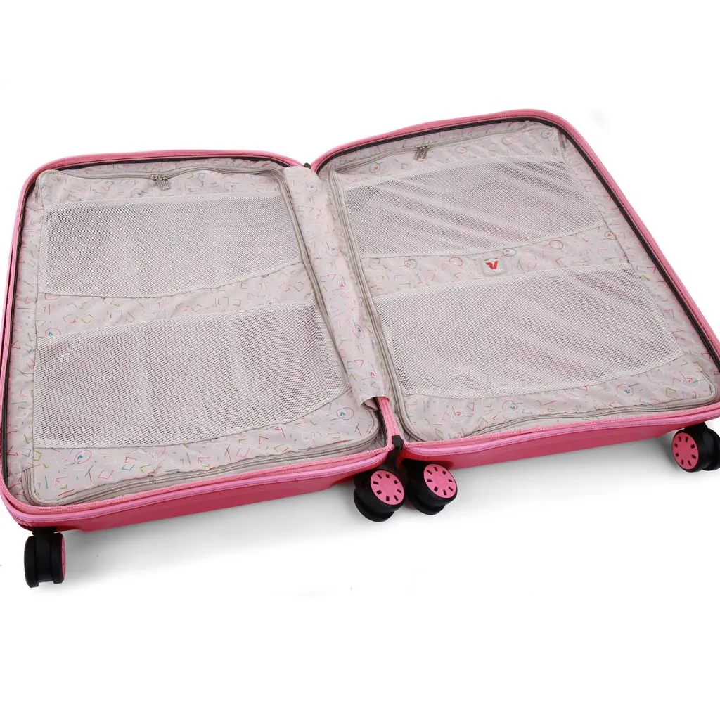 Roncato Box Young Medium 69cm Hardsided Spinner Suitcase Pink