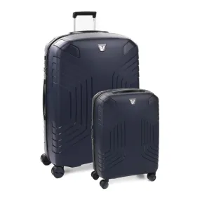 Roncato Ypsilon Hardsided Spinner Suitcase Duo Set - Dark Blue