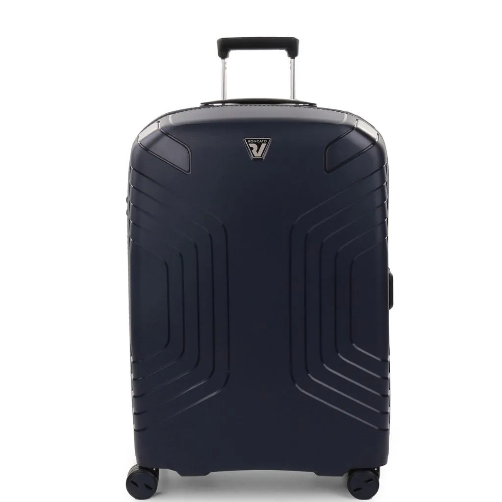 Roncato Ypsilon Hardsided Spinner Suitcase Duo Set - Dark Blue