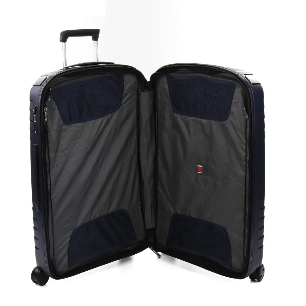 Roncato Ypsilon Hardsided Spinner Suitcase Duo Set - Dark Blue