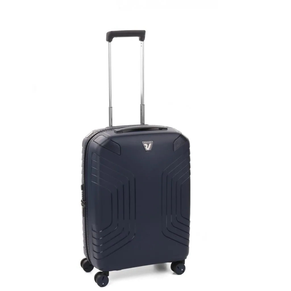 Roncato Ypsilon Hardsided Spinner Suitcase Duo Set - Dark Blue