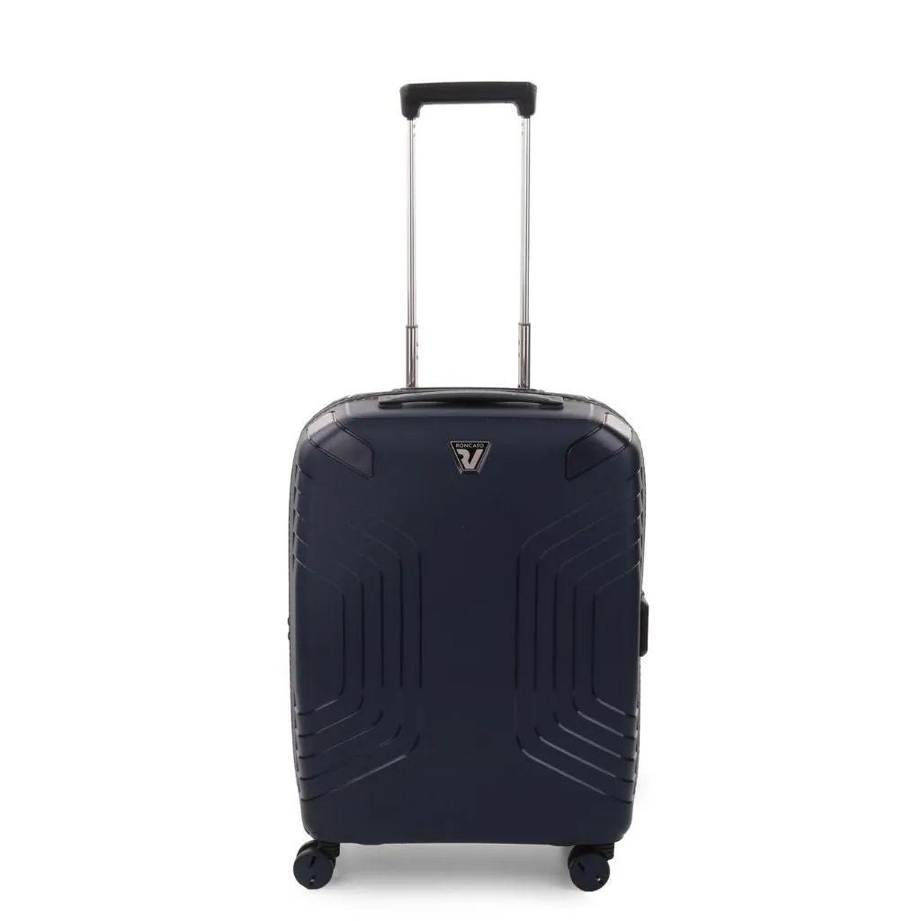 Roncato Ypsilon Hardsided Spinner Suitcase Duo Set - Dark Blue