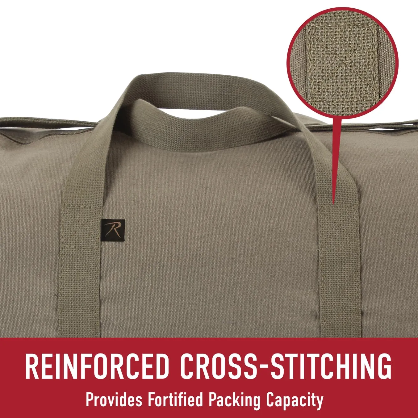 Rothco: Waxed Canvas Shoulder Duffle Bag