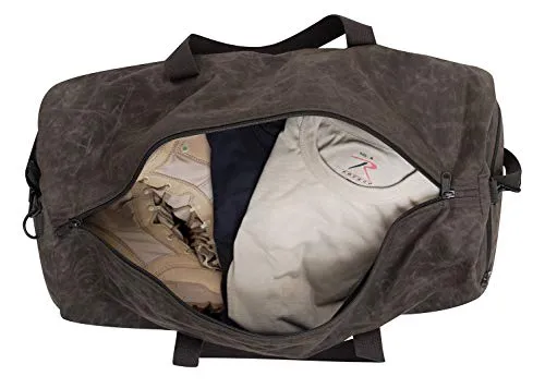 Rothco: Waxed Canvas Shoulder Duffle Bag