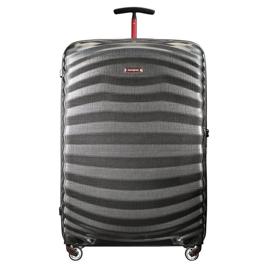 Samsonite Lite-Shock Sport 3 Piece Hardsided Suitcase Set - Eclipse Grey/Red