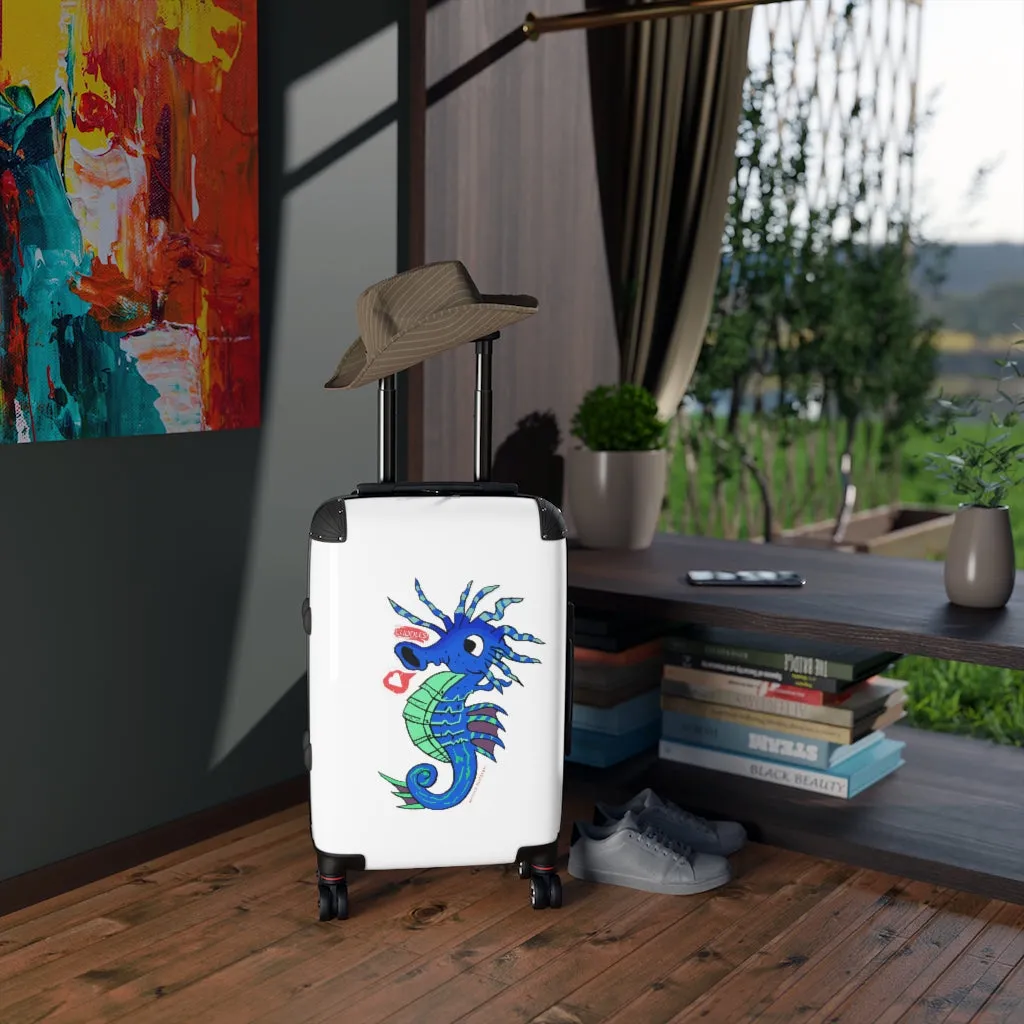 Scribbler's the Seahorse Cabin Suitcase