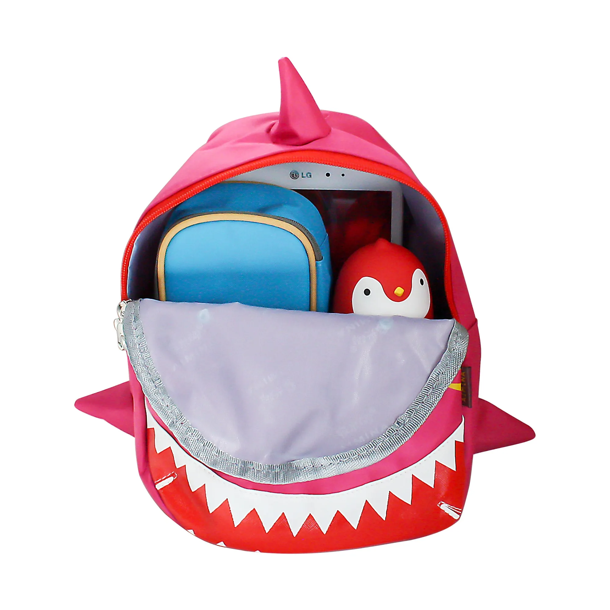 Shark Backpack - Pink