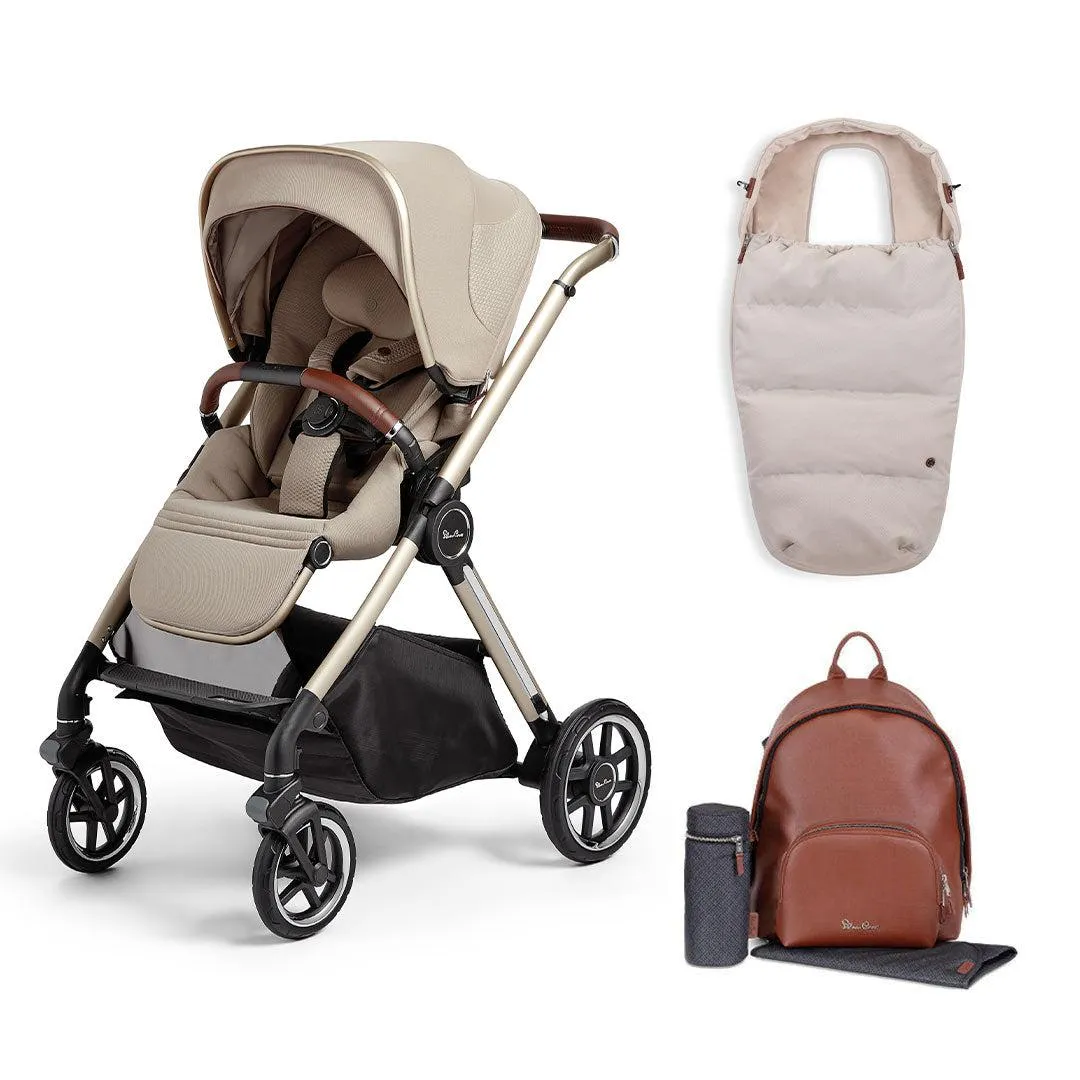 Silver Cross Reef Pushchair - Stone