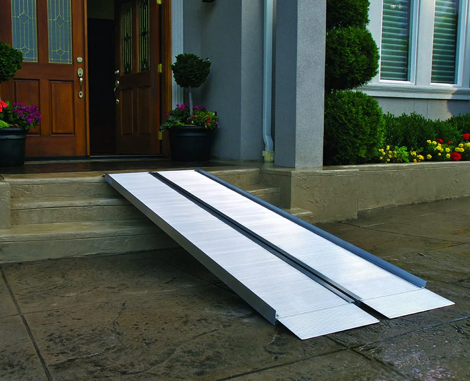 Singlefold Portable Aluminum Wheelchair Ramp