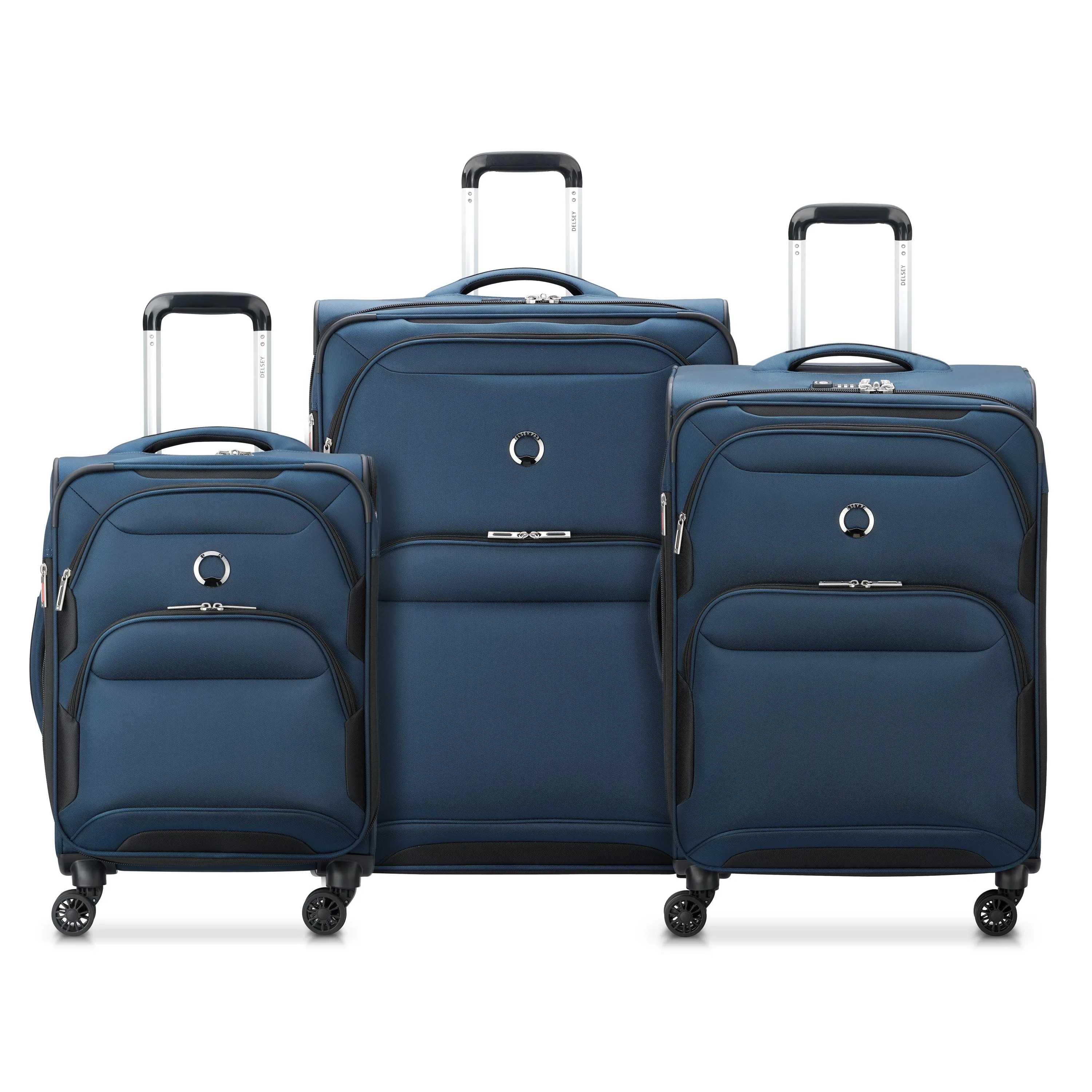 SKY MAX 2.0 - Set 3 Suitcases (L-79cm) (M-68cm) (S SLIM-55cm)