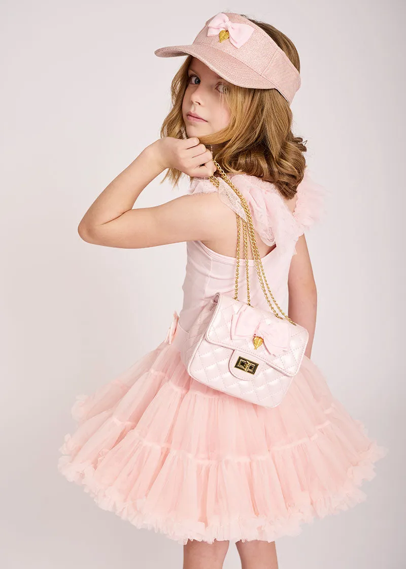 Skyla Quilted Pearl Pink Bag