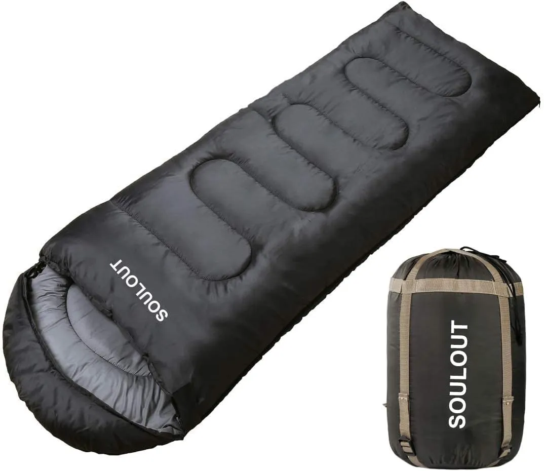 Sleeping Bag - Waterproof Sleeping Bag with Compression Sack