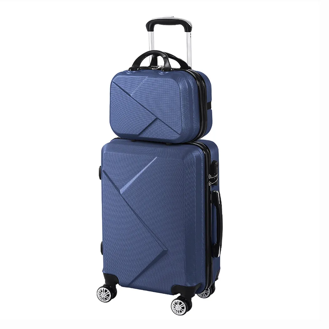 Slimbridge 2pcs 20"Travel Luggage Set Novy