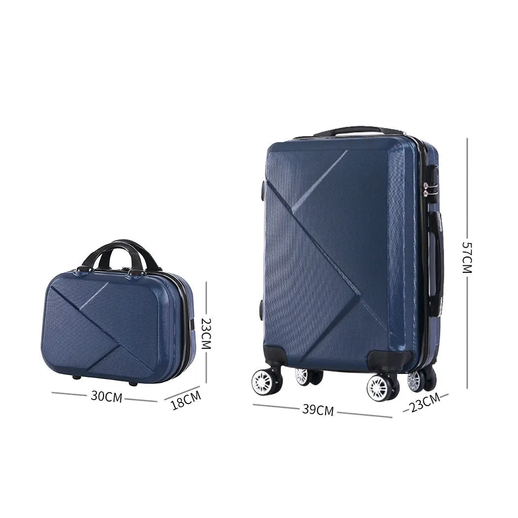 Slimbridge 2pcs 20"Travel Luggage Set Novy