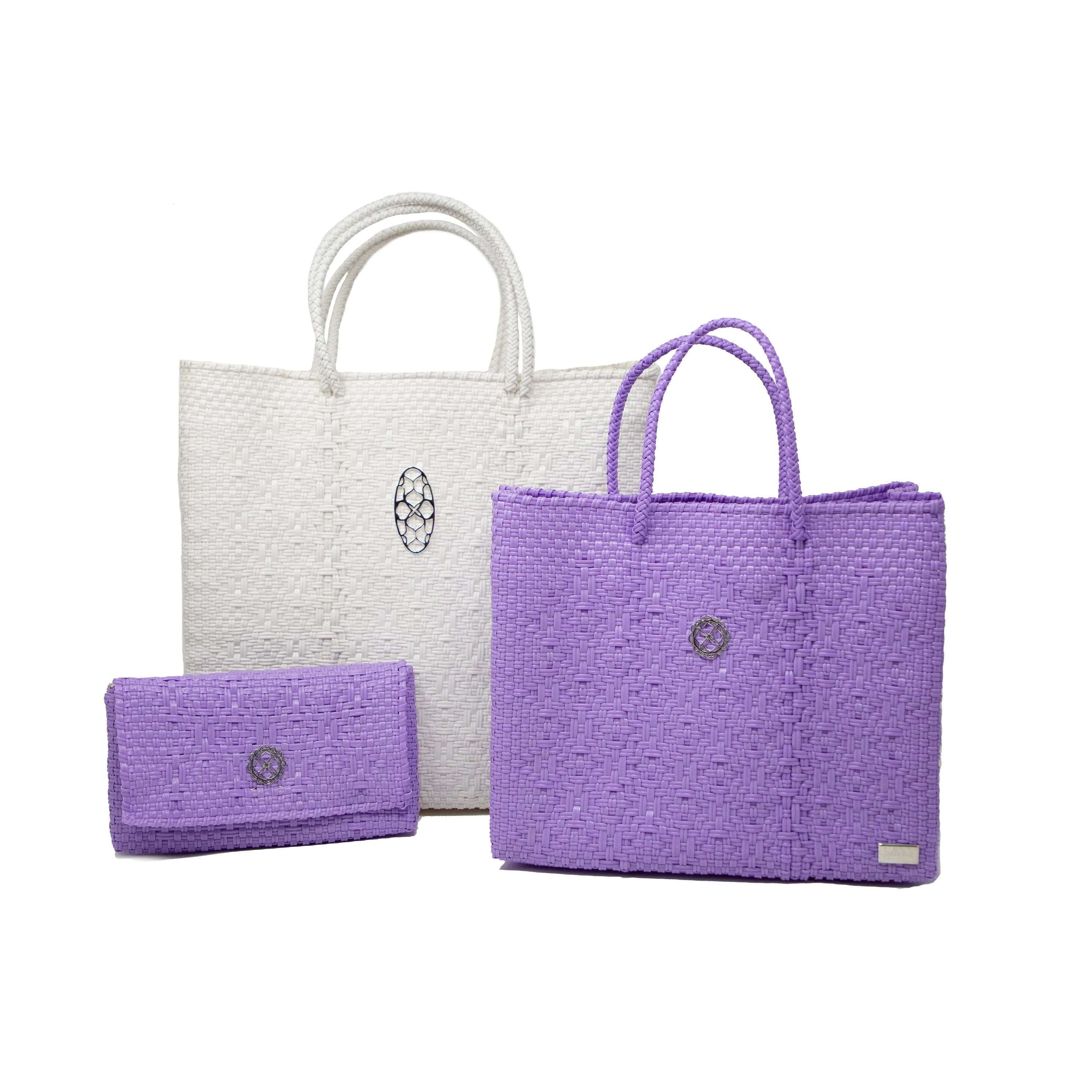 SMALL LILAC TOTE BAG