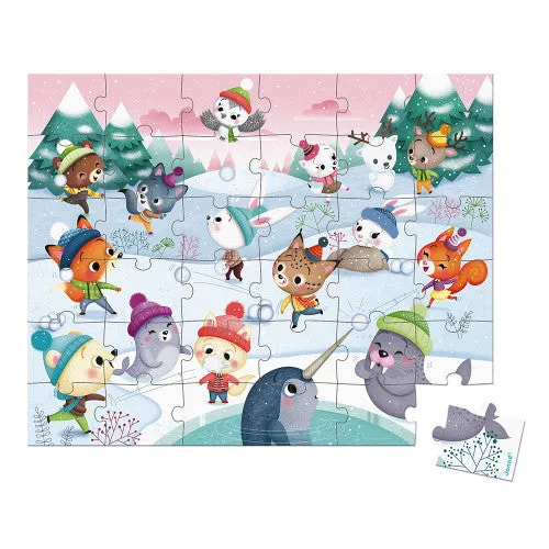 SNOWBALL PARTY PUZZLE - 36 PC