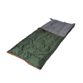 Stansport Scout - 3 lb - 33" x 75" Rect. Sleeping Bag - Forest Green