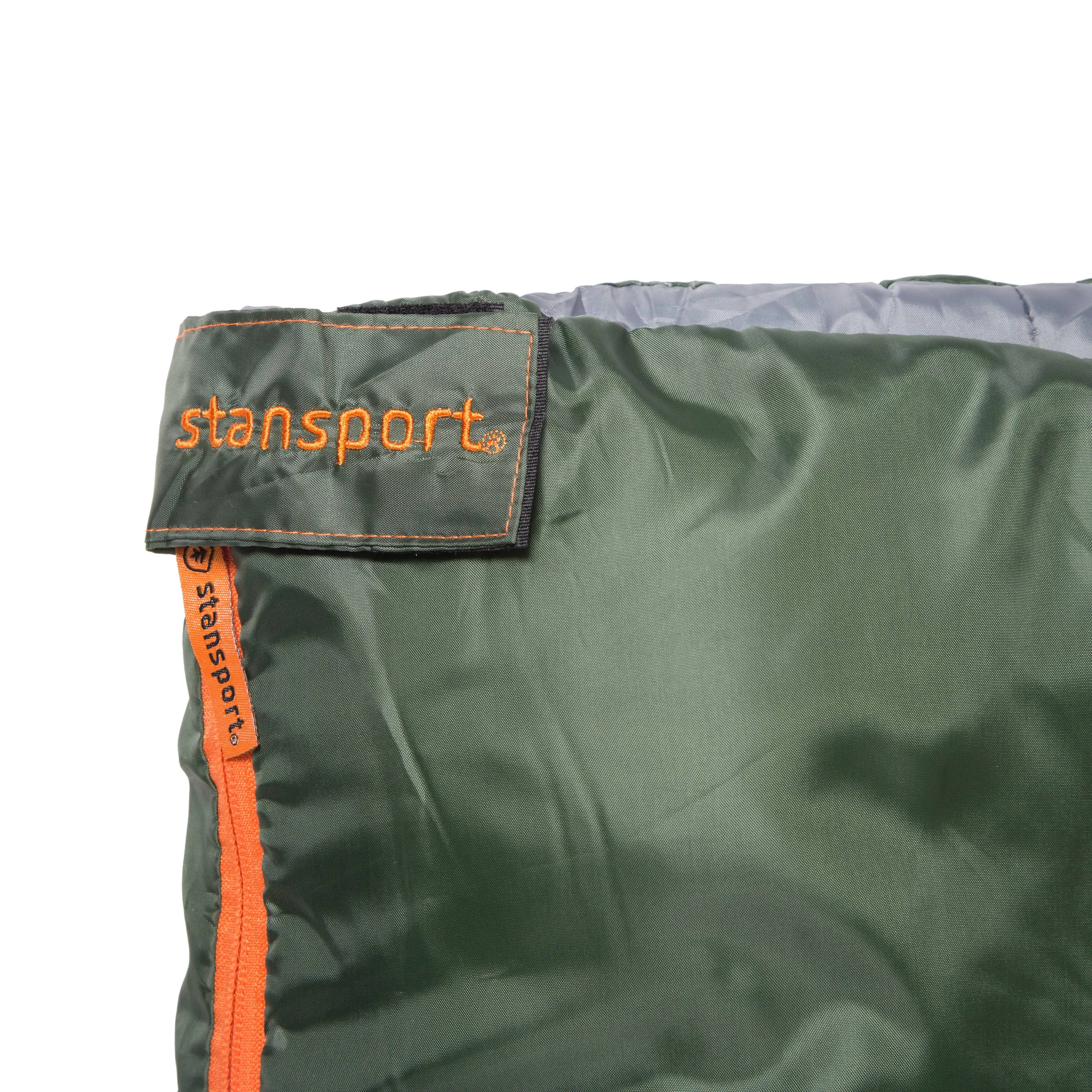 Stansport Scout - 3 lb - 33" x 75" Rect. Sleeping Bag - Forest Green