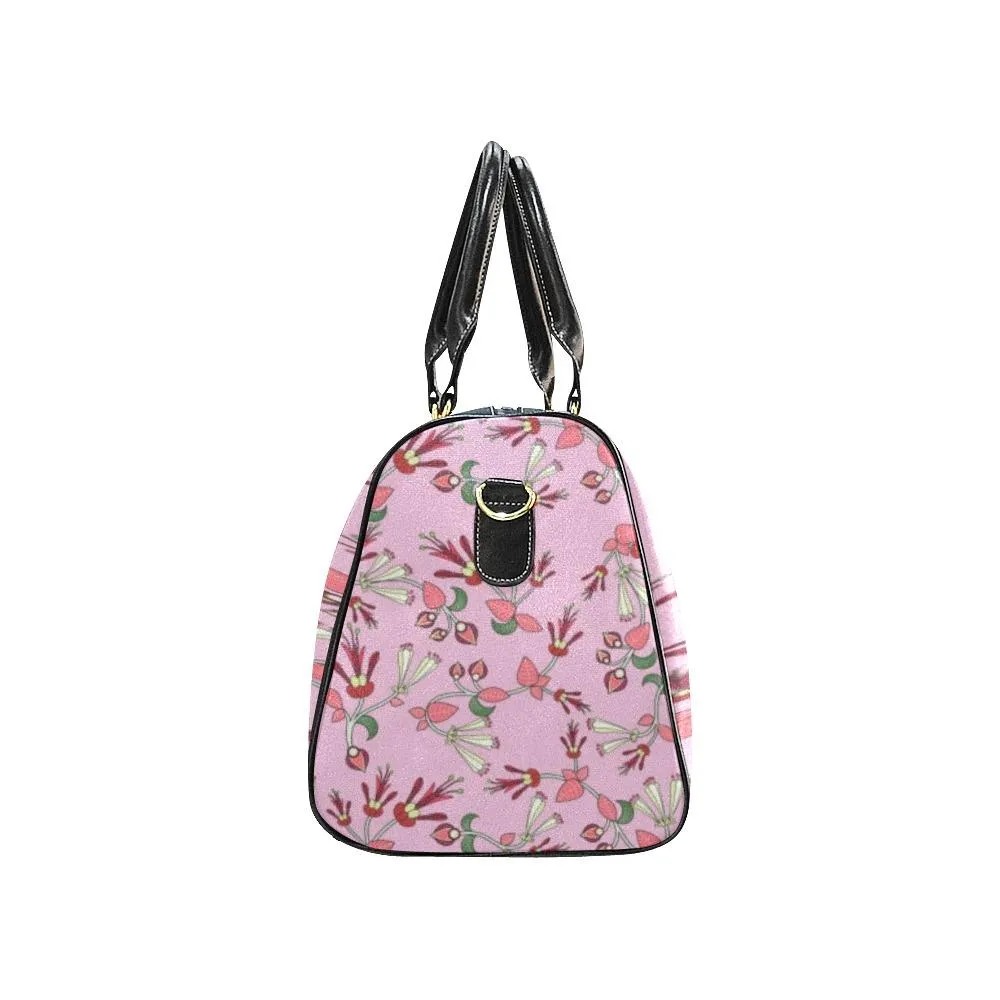 Strawberry Floral Waterproof Travel Bag/Small