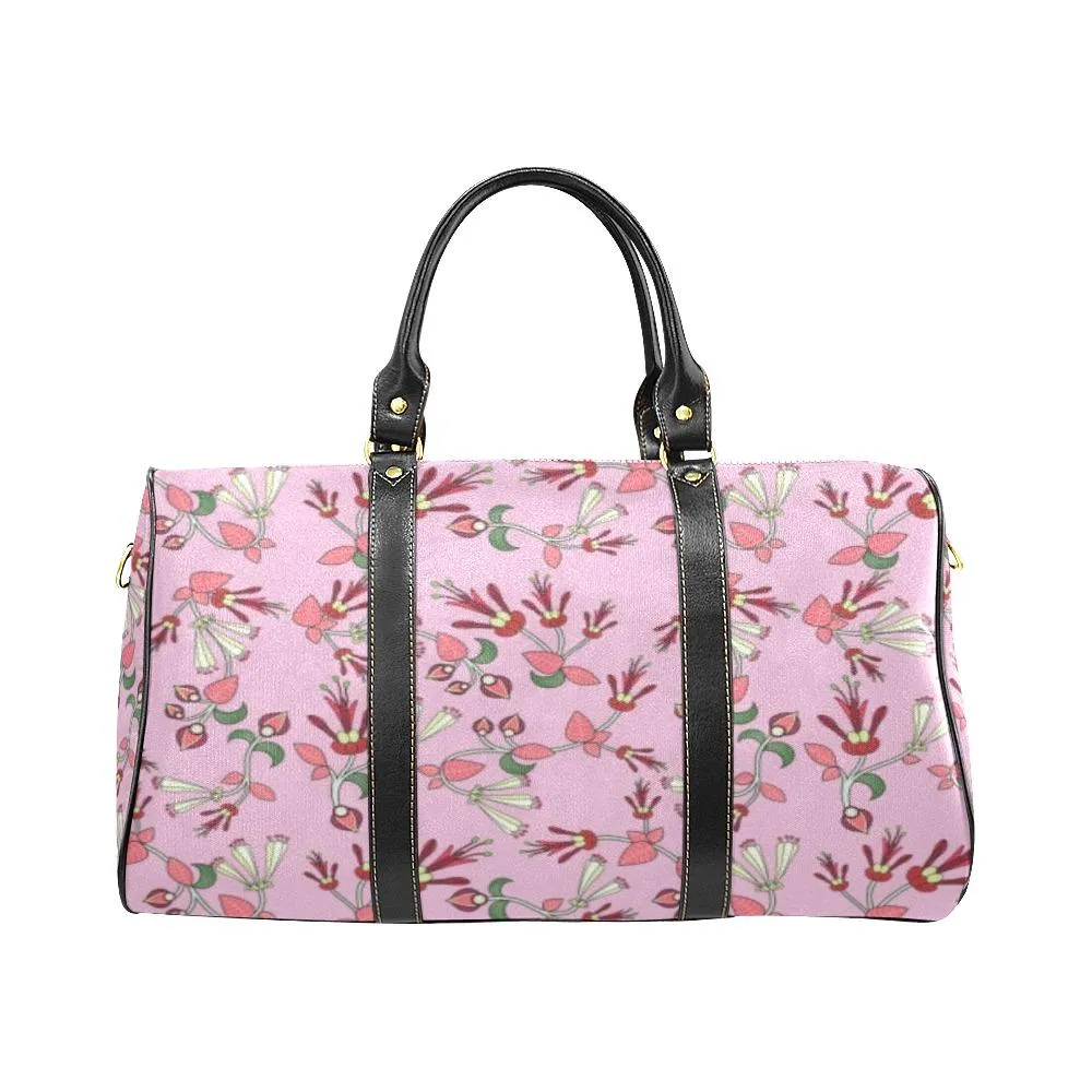 Strawberry Floral Waterproof Travel Bag/Small