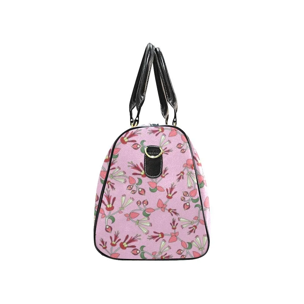 Strawberry Floral Waterproof Travel Bag/Small