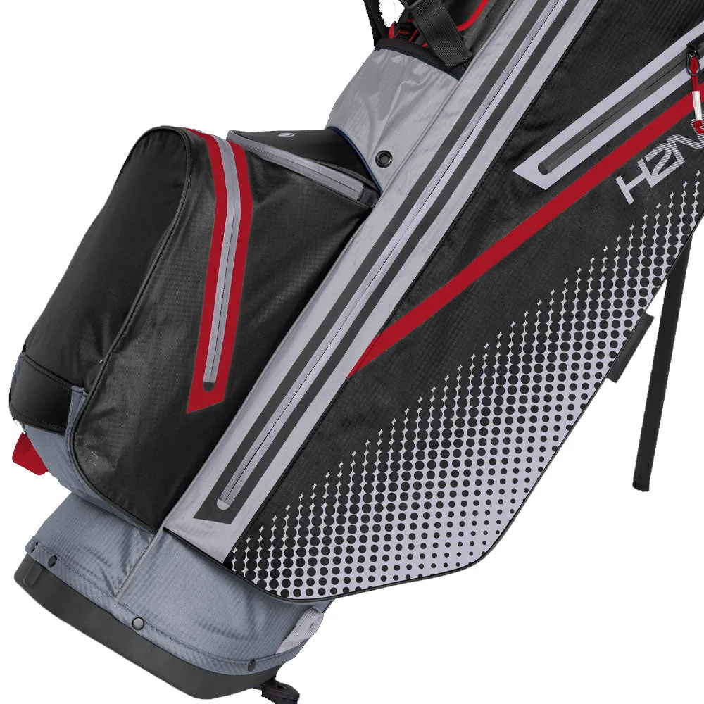 Sun Mountain H2NO Lite Waterproof Stand Bag - Nickel/Cadet/Black/Red