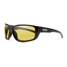 Suncloud Milestone Sunglasses Black/Polarized Yellow