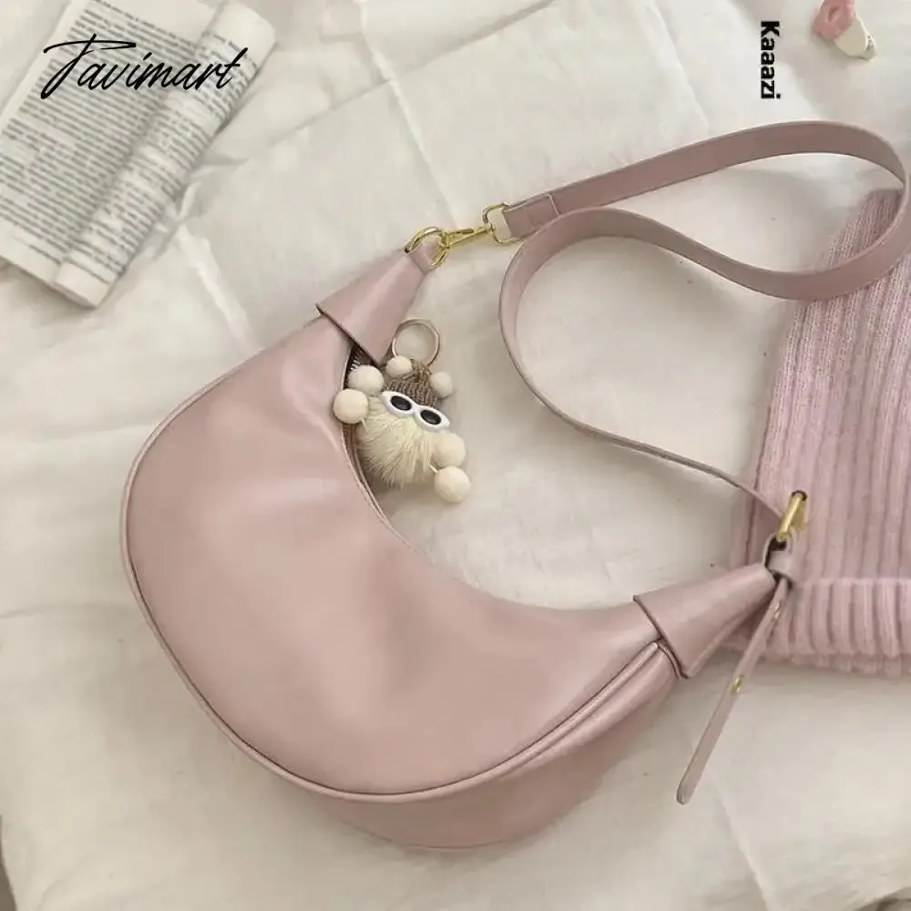 Tavimart Fashion Versatile INS Women's Casual Shoulder Bag Luxury Designer New Handbag High Quality Crossbody Bags Simple Classic