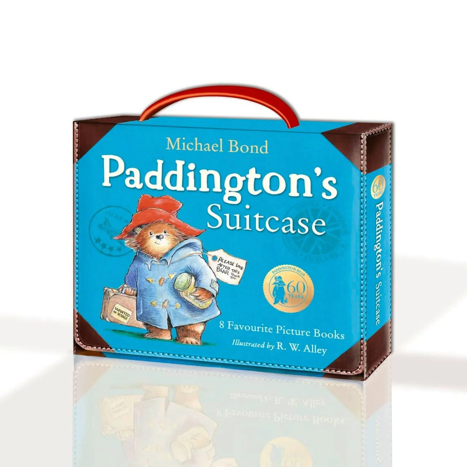 The Adventures of Paddington Suit Case (Eight Book Set)