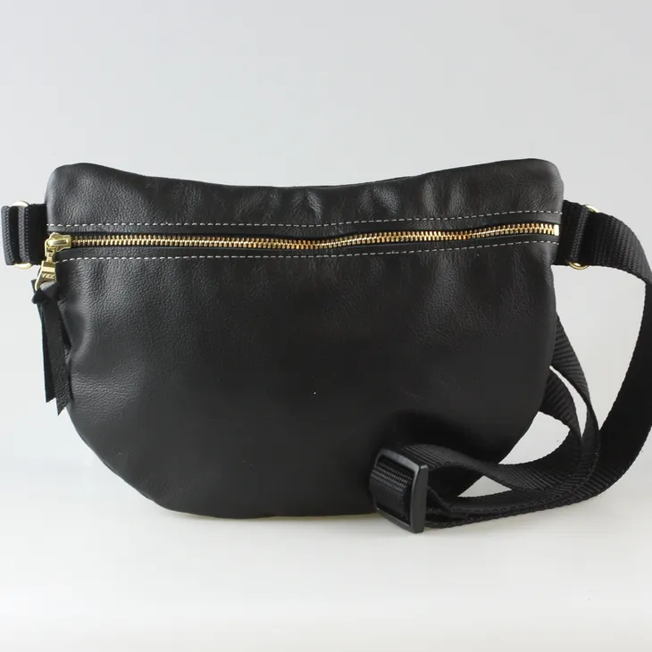 The Ruston Leather Hip Bag (several colors)