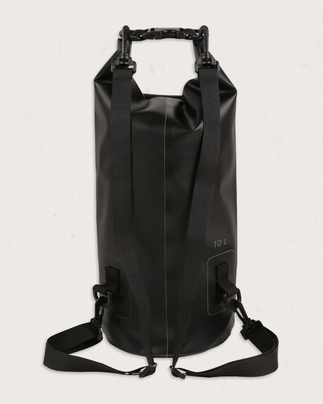 Tide 10L Recycled Dry Bag - Black