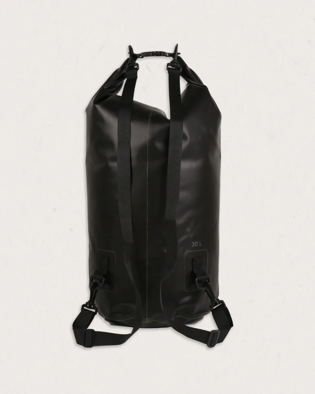 Tide 30L Recycled Dry Bag - Black