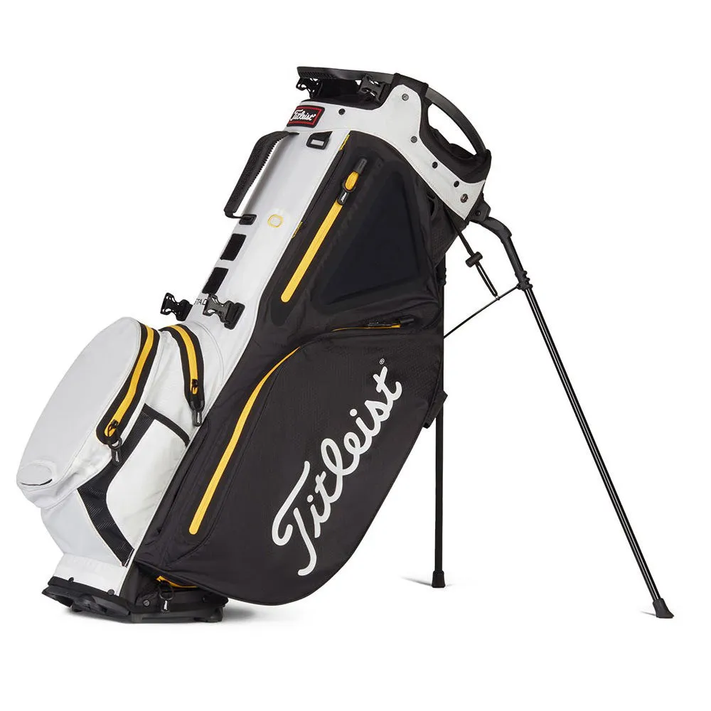 Titleist Hybrid 14 StaDry Stand Bag - Black/White/Canary