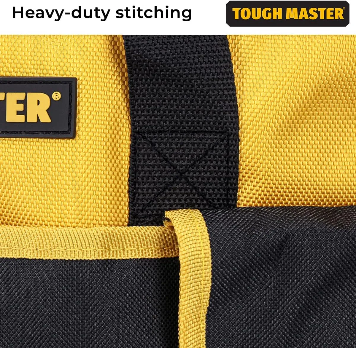 Tool Bag 16" Inch Heavy Duty Large Nylon Smart Tool Storage Bag Organiser 8 Outer & 19 Inner Side Pockets with Removeable/Adjustable Shoulder Strap