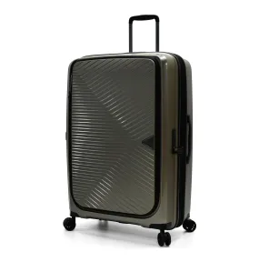 Tosca - Space X 29in Large dual opening Suitcase - Champagne